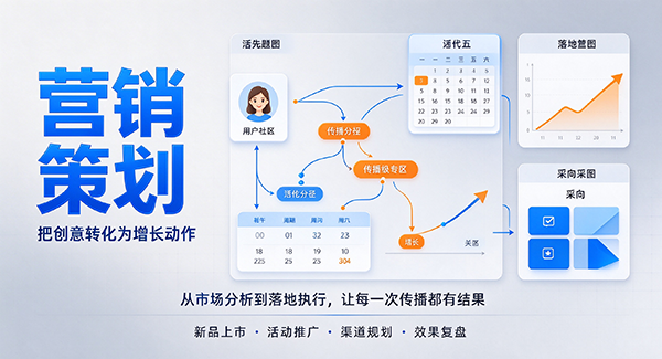 沿滩区营销策划